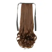 False Ponytail Hair Extension Wig Clip in Straight Long5884