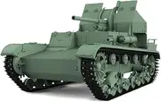 LF100585 1/100 15mm Wargaming Military Model Kit Soviet SU-5 Hell Buggy Destroyer