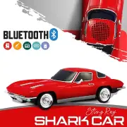 19070 Red Corvette Retro Ride Bluetooth Toy Replica Bluetooth Speaker FM Radio