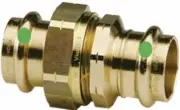 Viega 79130 3/4" x 3/4" ProPress Copper Union, Press x Press Connection
