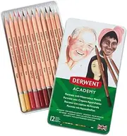 Derwent Academy Watercolour Skintones 12 Tin