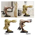 Eagle Statue Modern Decoration Collectible Resin Feng Shui Animal Sculpture