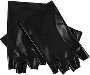 [FRCOLOR] Fingerless Performance Gloves for Men and Women Unique Fake Half Finger Design for Biking Dance Gym and Outdoor Sports Flexible and Stylish for Fitness Training