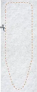 Felt Padding Ironing Board Underlay - 700gr 55x20 Inch – Ultra Thick Felt/Molton Underlay – Big Universal Pad fits Too All Ironing Boards and Covers – Easy to Cut to Size – Premium European Quality