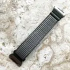 Green Olive Sports Hook and Loop Adjustable Nylon Band Strap for Fitbit Ionic