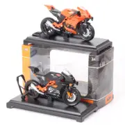 Welly 1/18 Scale Small KTM RC 8C RC8C Racer Bike Model Motorcycle Diecast Toy