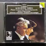 SCHUMANN舒曼&GRIEG葛利格-鋼琴協奏曲 ZIMERMAN齊瑪曼/鋼琴 卡拉揚/指揮 舊版德國PMDC01版