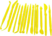 DOITOOL 2 Sets Cake Sculpture Pens Plastic Fondant Carving Tools for DIY Cake Decorating Crafts Modeling Clay Sculpture Easy to Use for Beginners