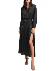 [Belle & Bloom] Lover To Lover Maxi Shirt Dress