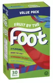 Fruit By The Foot by Betty Crocker Variety Pack, 637g