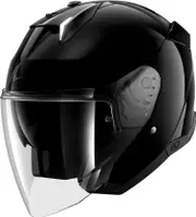Shark Skwal i3 Jet Blank, open face helmet , color: Black , size: L