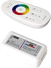 domoi RF LED Remote Controller 2.4GHz Wireless RF Touch LED RGB Dimmer Controller for 5050 3528 RGB LED Strip Light 12V/24V