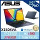 【ASUS】VivoBook 15吋X1504VA-0201B1355U(i7-1355U/8G+16G/2TB)
