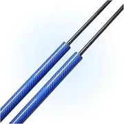 Qty(2) Hood Struts Compatible With Nissan Teana (L33) Compatible With Nissan Altima 2012-2018 Front Bonnet Lift Supports Shock Absorbers Gas Springs(Blue Carbon Fiber)