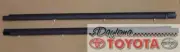 OEM TOYOTA COROLLA SEDAN/HATCH EXTERIOR WEATHERSTRIP SET FRONT 2 WINDOWS 2019-24