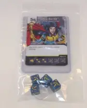 DC Dice Masters Batman * BIG BARDA * Set RARE Uncommon CUR + 4 DICE