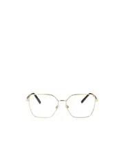 tortoiseshell-effect square-frame glasses 56 Nude
