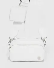 White And Silver Amalia Crossbody Bag