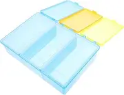 LIGIGWASH Box Oral Body Temperature Multi-Function Case Cleaning Container Storage Container Storage Kit Plastic