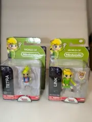 Brand New - World Of Nintendo The Legend of Zelda & tetra Figures