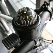 2023 Multifunctional Compass Bike Bell Loud Sound Riding Outdoor bicycle Horn for Mountain Cycling