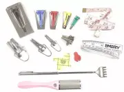 Set of 9 Bias Tape Makers + Bonus Package for Sewing Binding Quilting