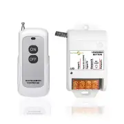 AC 110V-240V 80A RF Relay Wireless Remote Control Switch + 433MHz Remote Battery