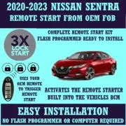 NISSAN SENTRA 2023 ENABLE OEM REMOTE START BUILT INTO BCM 100% PLUG & PLAY