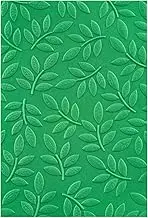 Briartw 3D Embossing Folder for Card Making,Leaf Clear Plastic Texture Fades Embossing Folder Template for Scrapbooking and Other Paper Craft Album Stamps DIY Decoration