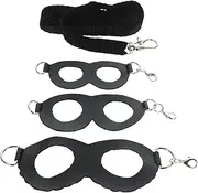 INOOMP 1 Set Sugar Glider Traction Rope Compact Lightweight Pet Pulling Leash for Outdoor Pet Black
