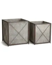 Napa Home & Garden Set of 2 Cedar Ridge Cachepots