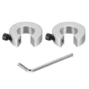 SBR20 Linear Rail Shaft Stop Collars with a Nickel Flat Head Wrench 2pcs