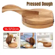 Wooden Dumpling Dough Presser Tortilla Handmade Making Mold Baking Pastry Tool
