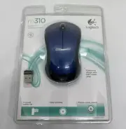 Genuine Logitech M310 Wireless Optical Mouse Blue 910-001917 SEALED PKG! NEW
