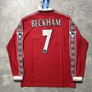 【BNWT 1998-2000 Manchester United L/S shirt #7 BECKHAM】