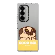Galaxy Z Fold6 Clear Case Puglie Pug Good Boi