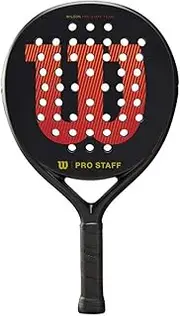 Wilson Pro Staff V2 Team Padel Racket, Grey, 4 1/4 Inches