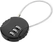 NULYLU Mini Suitcase Padlock Metal Password Lock for Luggage Small Lockers Lock Student Dormitory
