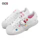 adidas 休閒鞋 Superstar J 大童 女鞋 白 粉紅 HELLO KITTY 貝殼頭 愛迪達 ID7279