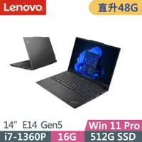 在飛比找PChome24h購物優惠-Lenovo ThinkPad E14 Gen5(i7-13