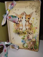 Baby Animals Junk Journals Scrapbook USA Seller