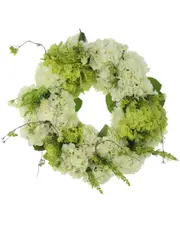 Creative Displays 26in Hydrangea & Heather Wreath