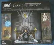 Mega Construx Game Of Thrones The Iron Throne 260 Pcs Black Series