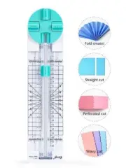 4-in-1 Multifunctional A4 Paper Trimmer with Cut,Wave,Perforated,Creasing Tool