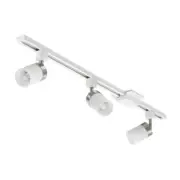 Lithonia Lighting Track 3.7"Halogen Kit (3-Lights) Brushed Nickel (1-Pack)