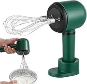 Electric Hand Mixer | Double Head Dough Whisk,3 Speed Powerful Electric Mixer USB Rechargeable Kitchen Appliances for Baking Cooking Whisking
