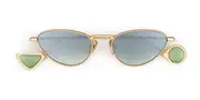 Eyepetizer Alameda C.4-25F Women’s Sunglasses Gold Size 50
