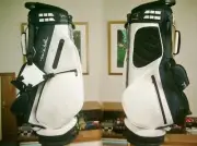 Travis Mathews High Grade w/ Handle Synthetic Fiber & Leather Stand Golf Bag