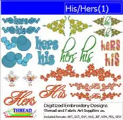 70+ Embroidery Design Sets Home Decor ~10+ Per Set- 9 Formats - USB Stick