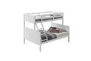 VI Welling Solid Timber Single over Double Bunk Bed